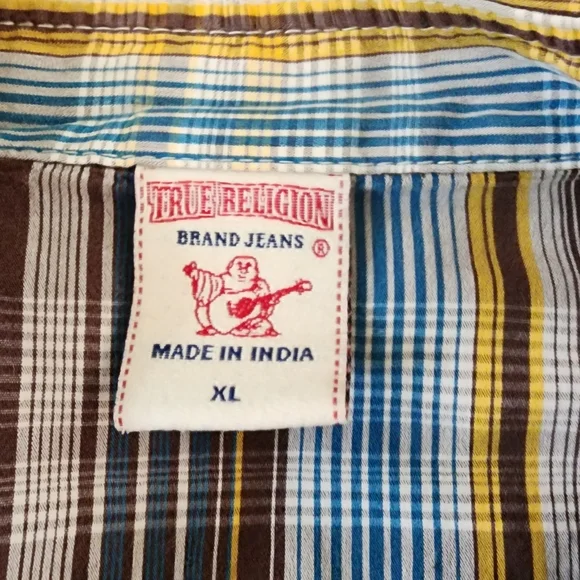 True Religion button-down shirt! - Picture 2 of 5